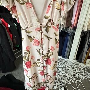 Midi floral dress